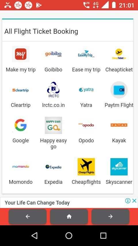 All flight ticket booking screenshot 3