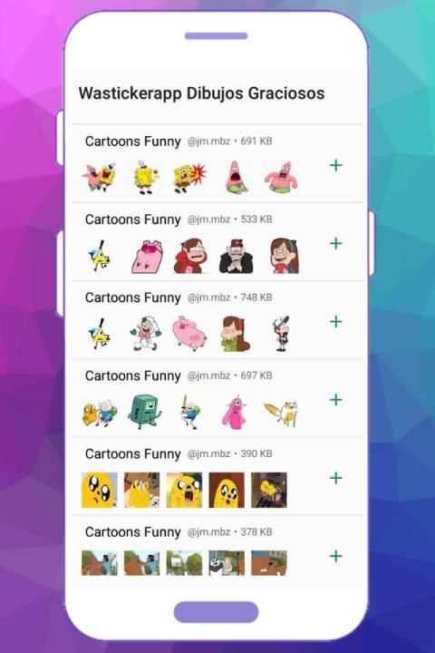 WAStickerApps Cartoons Funny screenshot 7