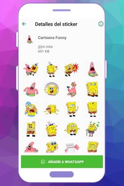 WAStickerApps Cartoons Funny screenshot 6