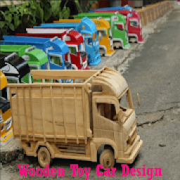 ikon Desain Mainan Mobil Kayu