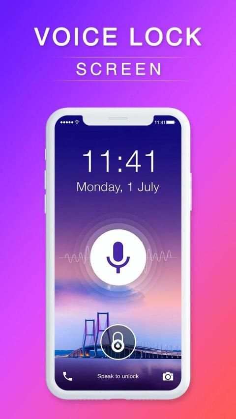 Voice Screen Lock : Screen Lock By Voice screenshot 2