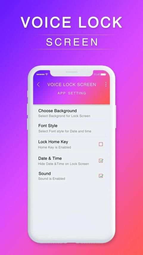 Voice Screen Lock : Screen Lock By Voice screenshot 5