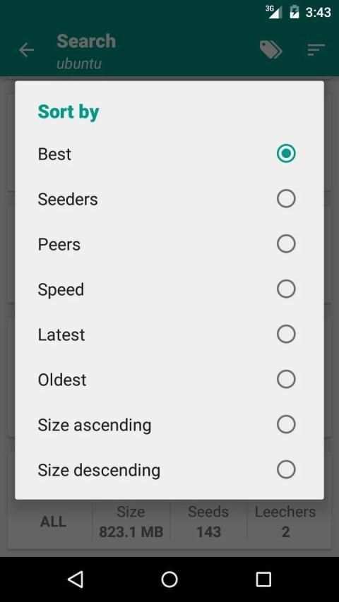 Torrent Search Engine screenshot 3