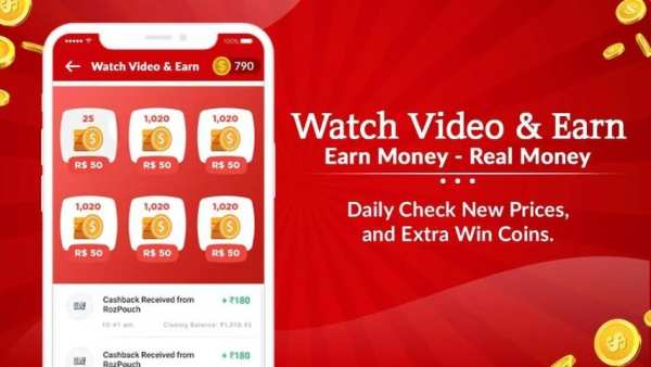Video Reward - Watch Video & Earn Money, Win Cash screenshot 4