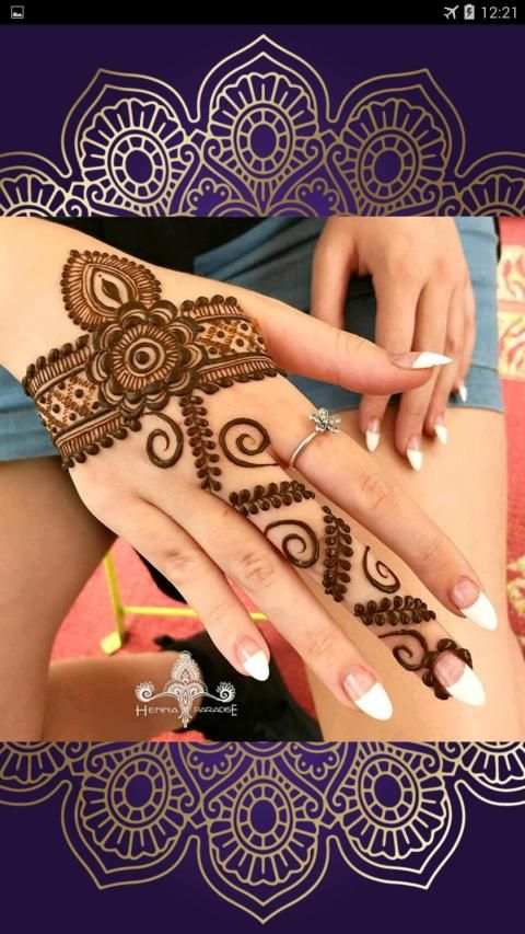 মেহদী ডিজাইন Mehndi Design: TOP Collection 1000+ screenshot 7