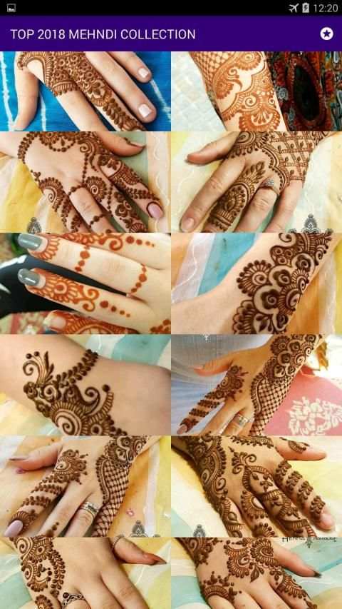 মেহদী ডিজাইন Mehndi Design: TOP Collection 1000+ screenshot 6