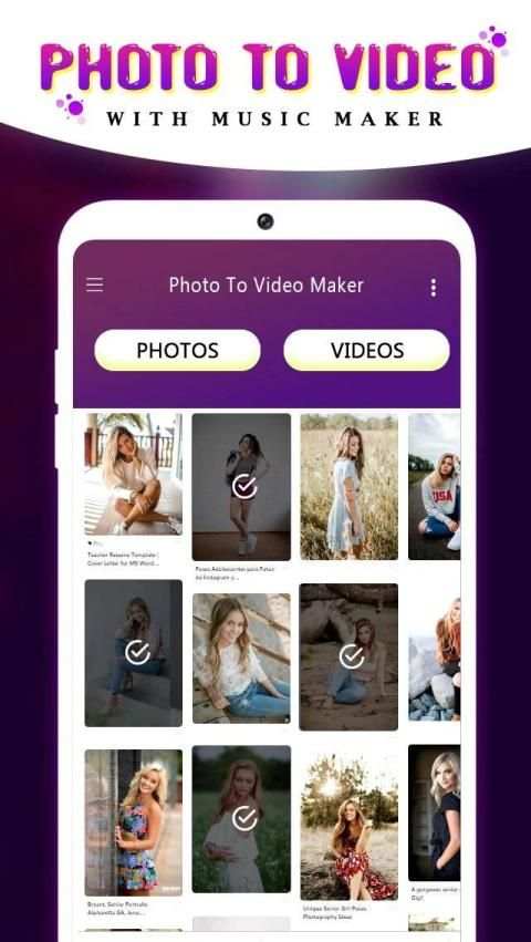Photo VIdeo Maker App 2019 स्क्रीनशॉट 1