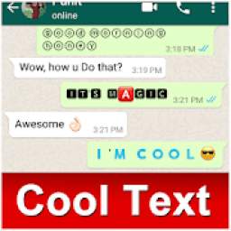 Cool Text Styles & Stylish Fonts characters maker