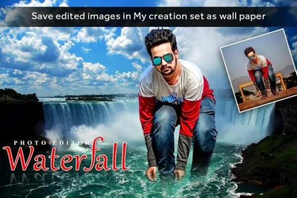 Waterfall Photo Editor स्क्रीनशॉट 2