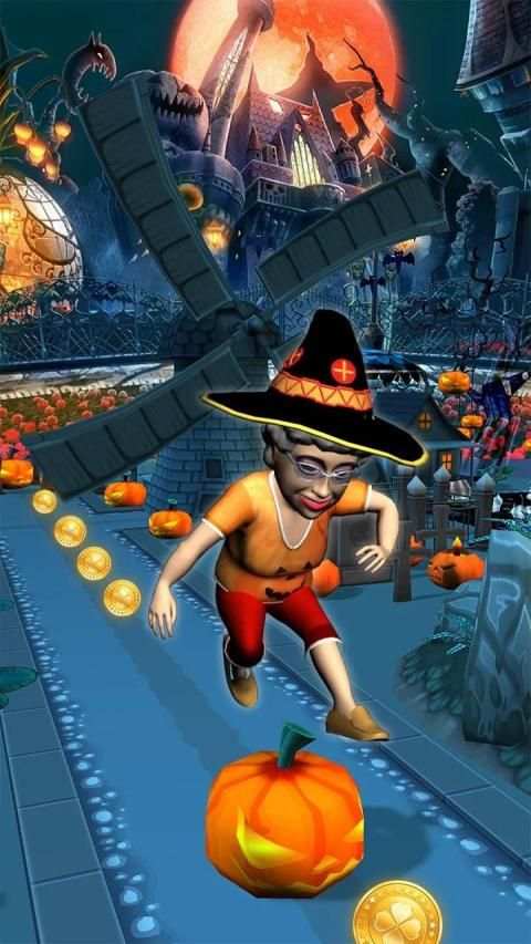 Temple Scary Granny Endless Run स्क्रीनशॉट 3