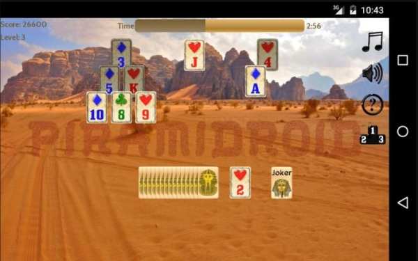 Piramidroid. Pyramid Solitaire. Card game screenshot 4