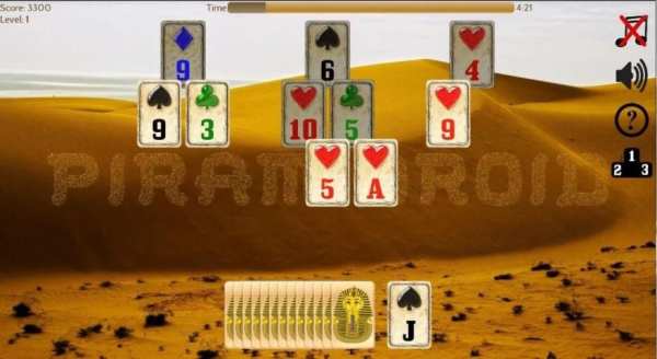 Piramidroid. Pyramid Solitaire. Card game screenshot 3