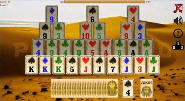 Piramidroid. Pyramid Solitaire. Card game screenshot 7