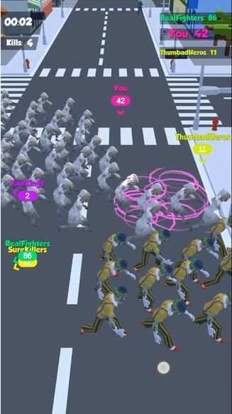 Zombie Crowd Attack screenshot 1