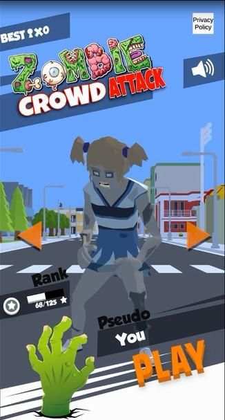 Zombie Crowd Attack screenshot 2