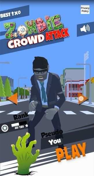 Zombie Crowd Attack screenshot 8