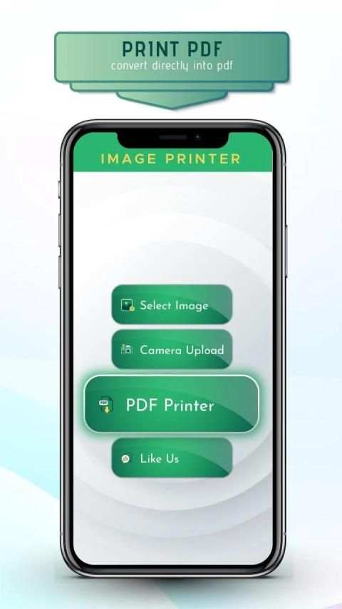 Image Printer with PDF Printer App स्क्रीनशॉट 2