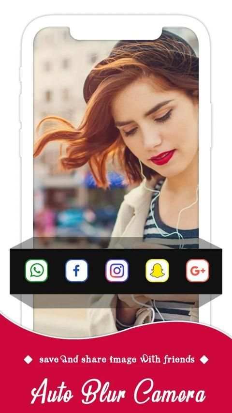 Auto Blur Camera - DSLR Blur Effect screenshot 1
