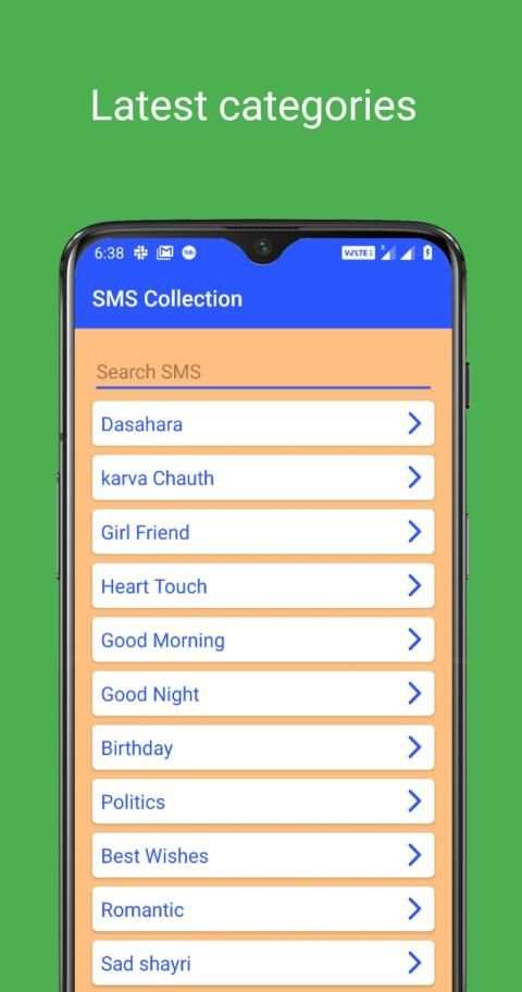 10,000+ Sms Collection स्क्रीनशॉट 2