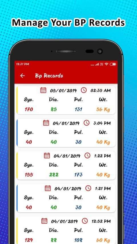 BP Checking Reports App screenshot 4