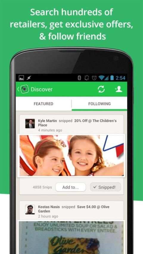SnipSnap Coupon App स्क्रीनशॉट 4