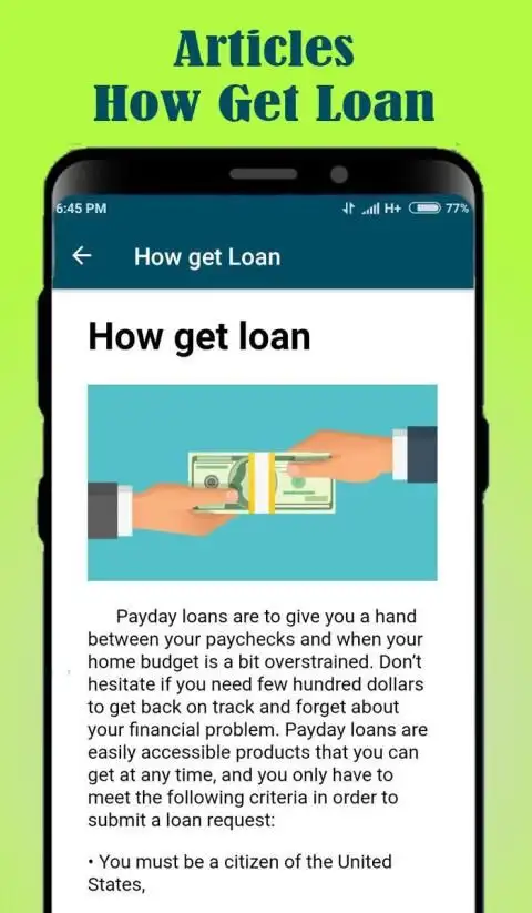 fast cash loans app