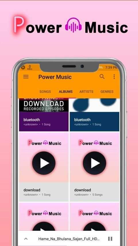 Power Music : Music Player MP3 screenshot 7