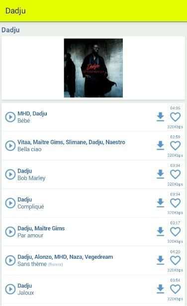 Dadju - Compliqué Mp3 screenshot 1