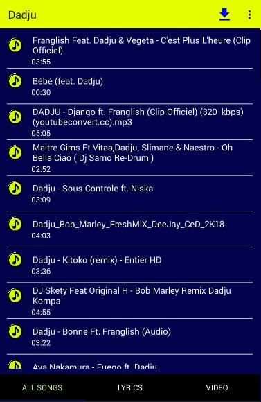 Dadju - Compliqué Mp3 स्क्रीनशॉट 5