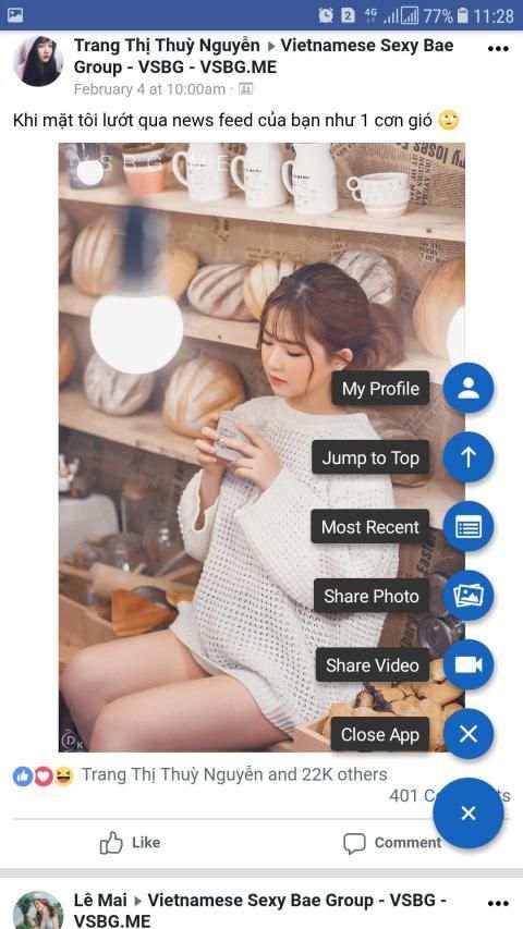 Lite for using Facebook & Messenger स्क्रीनशॉट 8