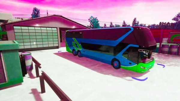 Indonesia Proton Bus Simulator 3D:Road Bus Driving स्क्रीनशॉट 10