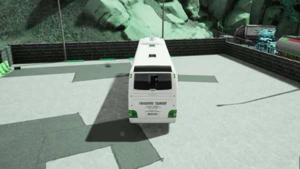 Indonesia Proton Bus Simulator 3D:Road Bus Driving स्क्रीनशॉट 1