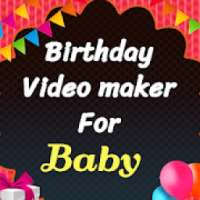 Happy birthday video maker for baby on 9Apps