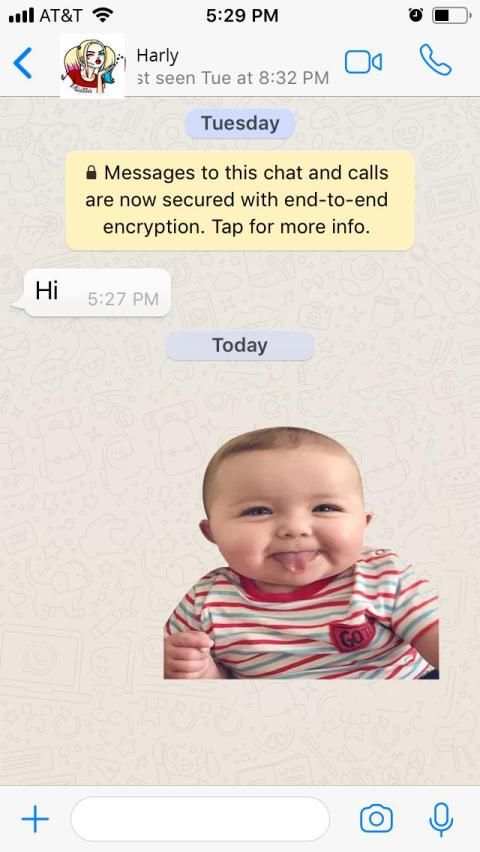 Funny Babies Stickers for WhatsApp स्क्रीनशॉट 5
