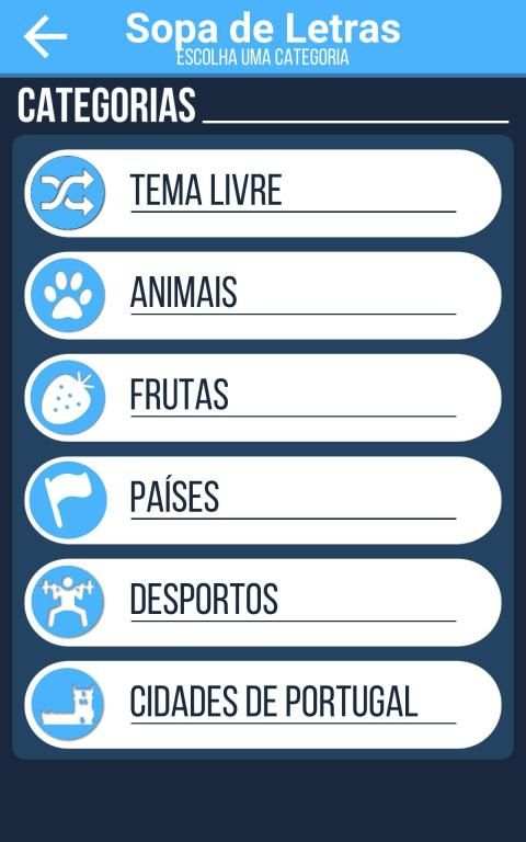 Sopa de Letras screenshot 1
