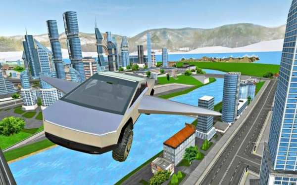 Modern Sports Flying SUV : Driving Simulator स्क्रीनशॉट 13
