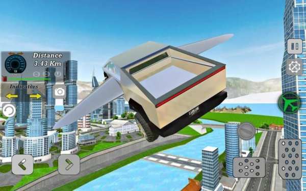 Modern Sports Flying SUV : Driving Simulator स्क्रीनशॉट 7