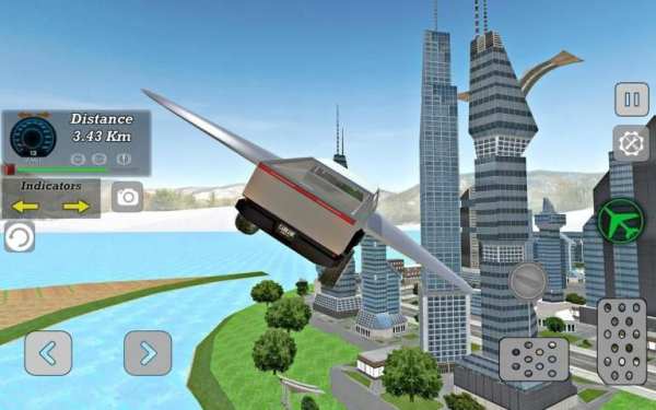 Modern Sports Flying SUV : Driving Simulator स्क्रीनशॉट 15