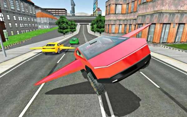 Modern Sports Flying SUV : Driving Simulator स्क्रीनशॉट 1