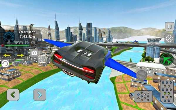 Modern Sports Flying SUV : Driving Simulator स्क्रीनशॉट 12