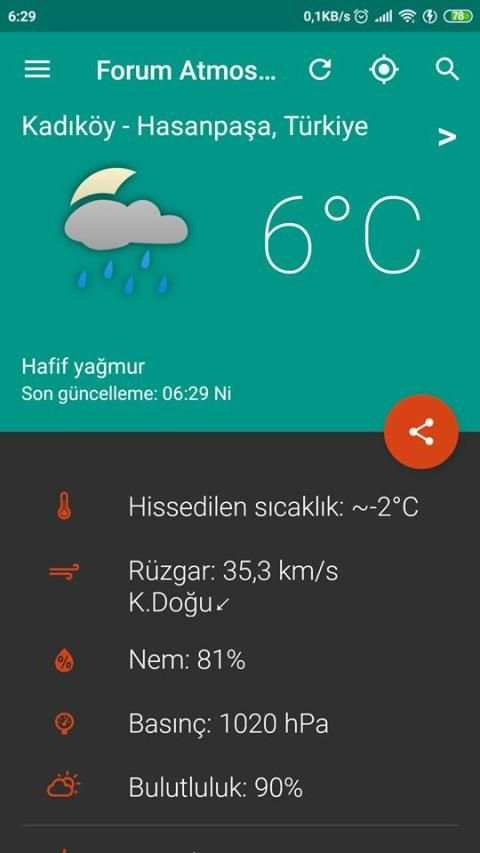 Forum Atmosfer - Hava Durumu screenshot 1