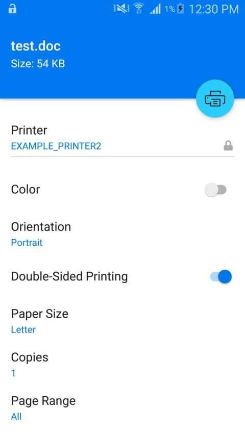Micro Focus iPrint screenshot 3