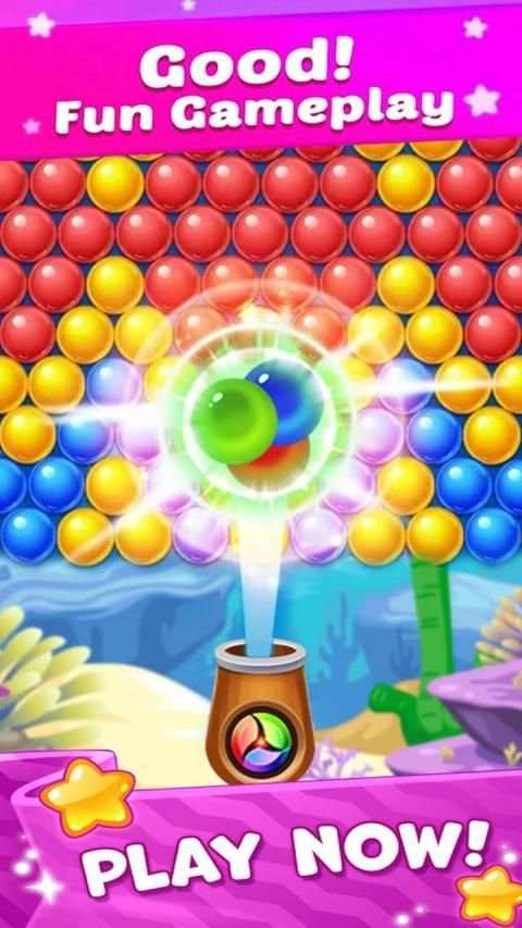 Bubble Shooter Shark स्क्रीनशॉट 1