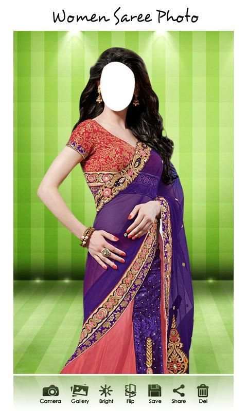 Women Saree Photo screenshot 6