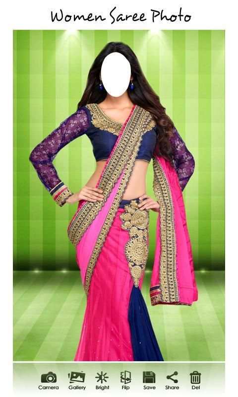 Women Saree Photo screenshot 3