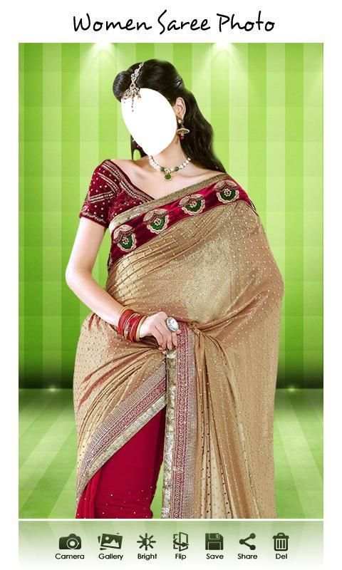 Women Saree Photo screenshot 4