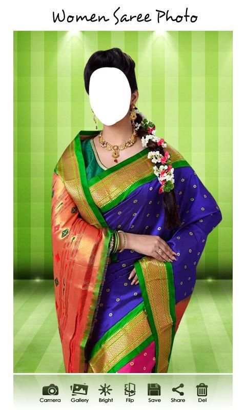 Women Saree Photo screenshot 5