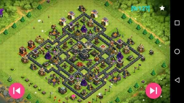 Maps of Coc TH9 screenshot 1