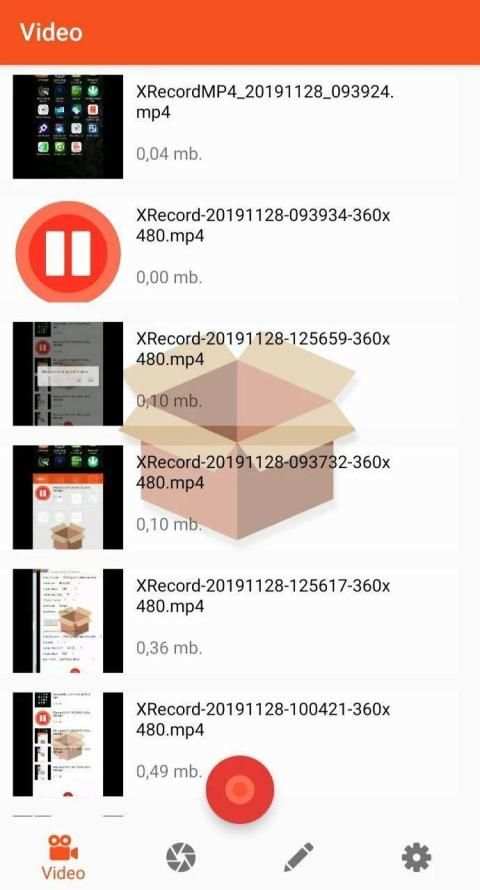 xRecorder - screen recorder स्क्रीनशॉट 3