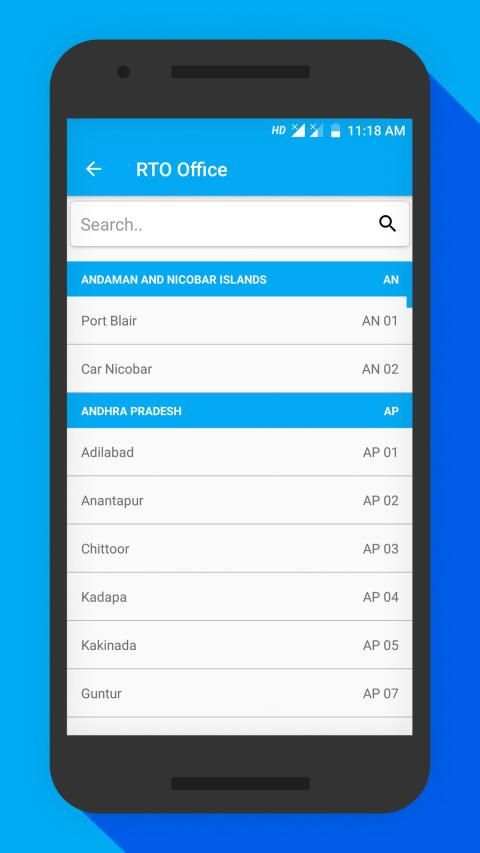 RTO Vehicle Information screenshot 3